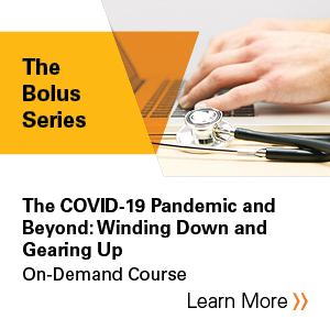 The COVID Pandemic and Beyond: Winding Down and Gearing Up Banner